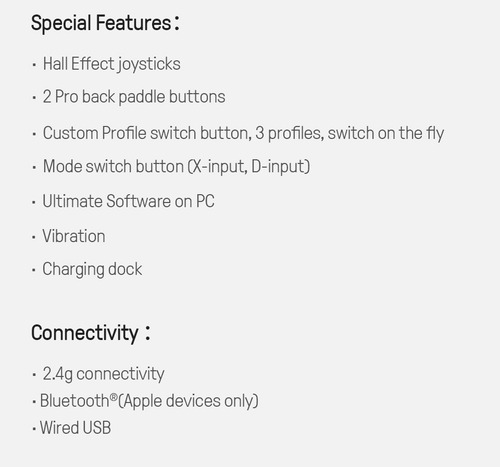 . 8bitdo Ultimate 2.4 G, Controlador De Juegos .