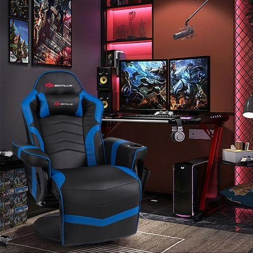 Silla Ergonómica Para Juegos De Masaje Con Respaldo Alto Color 10