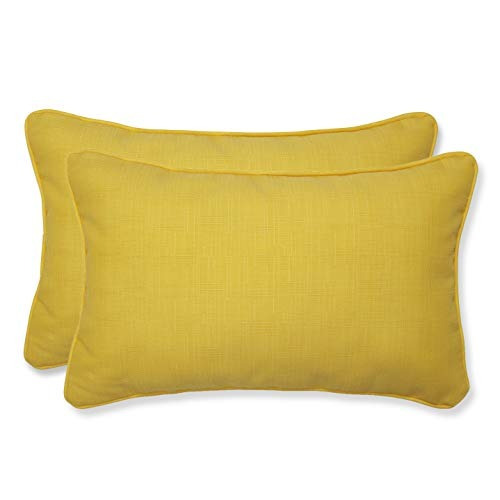 Fresco Almohada Perfecta Al Aire Libre Amarillo Rectangular 