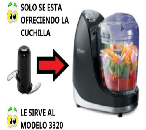 Repuesto Cuchilla Para Picatodo Oster 3320