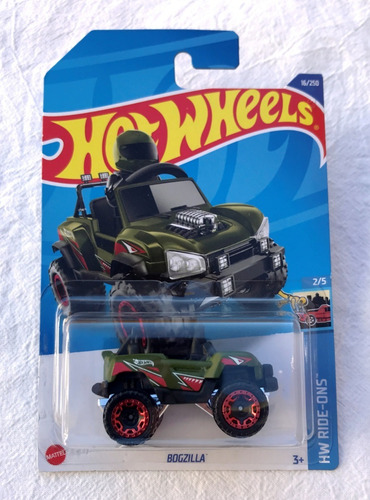 Carrito Hot Wheels Bogzilla Hw Ride Ons 2021 Mattel Nuevo