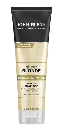 Shampoo John Frieda Pelo Rubio Sheer Blonde Highlight