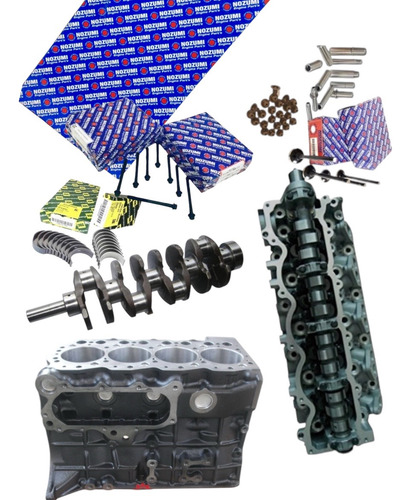 Block Motor Tapa Para Hyundai H100 D4bh Semi Armado Completo