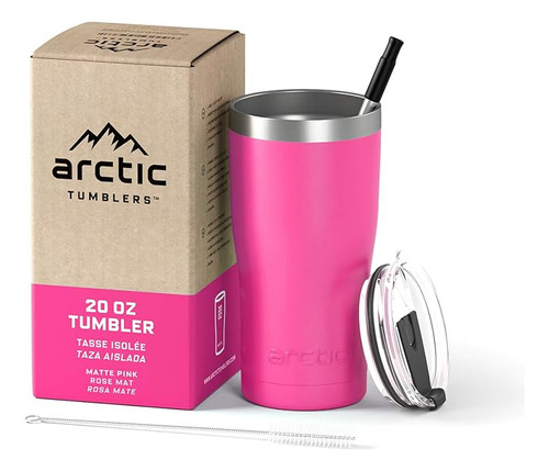 Arctic Tumblers Vaso Acero Inoxidable Para Camping Y Viajes