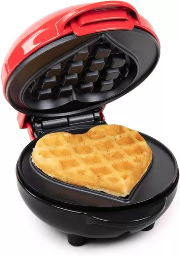 Mini Waflera Electrica Maquina Para Waffles Gofres Corazon