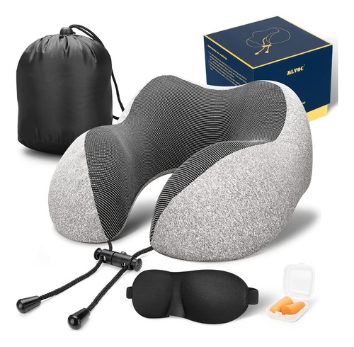 Almohada De Viaje Almohada Para El Cuello De Espuma Viscoelá