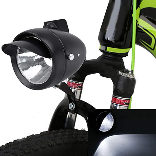 Faro De Bicicleta Retro, Faro Led Brillante