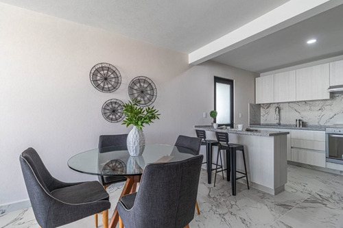 Imagen 6 de 30 de Departamento Para Fines De Semana Con Terraza Con Vista Hacia La Alberca