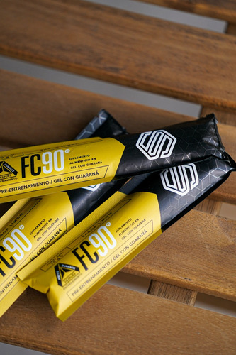 Gel Energetico Y Recuperador Fc90 Ss, Con Guarana, 10 Sobres
