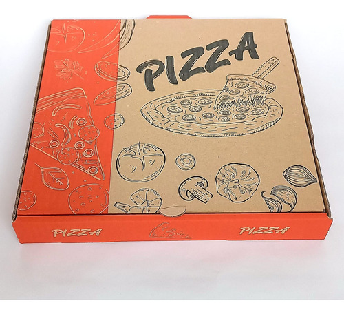 Caja De Pizza 25x25 (paquete 30 Und)