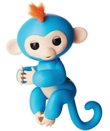 Monito Fingerlings Baby Monkey Boris Interactivo Bebe Wowwee