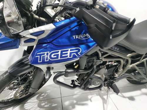 Imagem 10 de 12 de Triumph Tiger 800 Xcx Abs Azul 2018