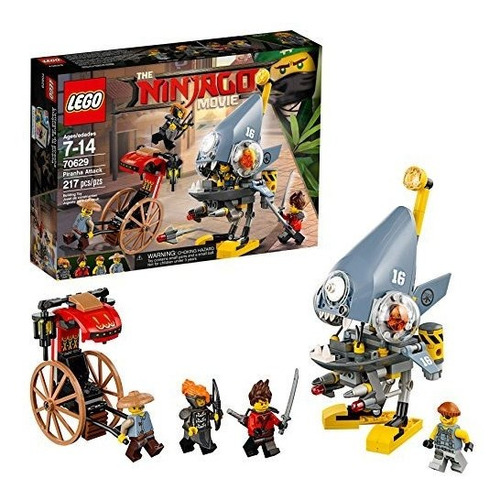 Lego Ninjago: Ataque De La Piraña 70629