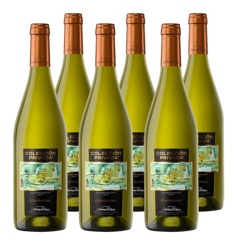 Vino Coleccion Navarro Correas Chardonnay X750cc Caja X6