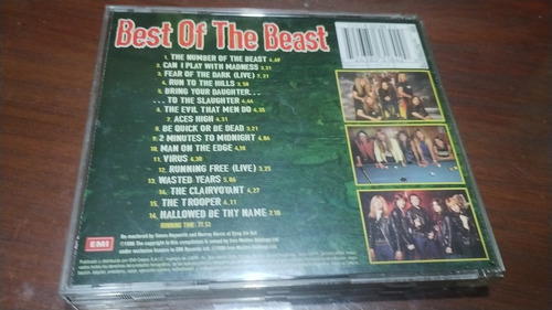 Iron Maiden Best Of The Beast Cd Banfield Estándar (Usado)