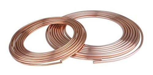 Tubo Cobre Flex. De 1/2  X Rollo De 15.2mts Copper 