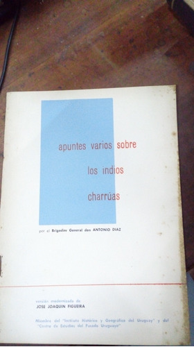 Libro Apuntes Varios Sobre Los Indios Charuas