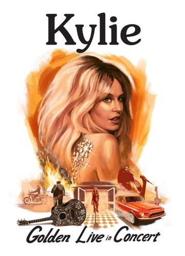 Kylie Minogue Golden Live In Concert Cd Doble + Dvd Nuevo