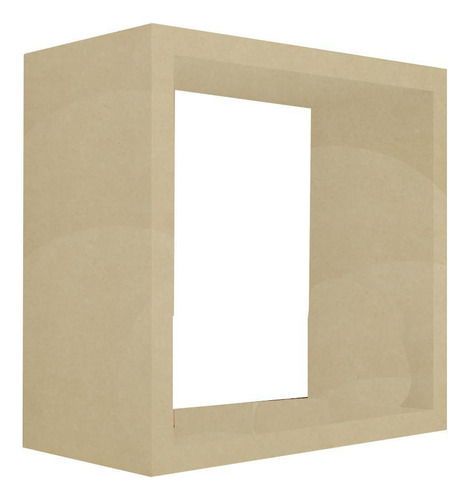 Nicho 40 X 40 X 15 Em Mdf - Natural