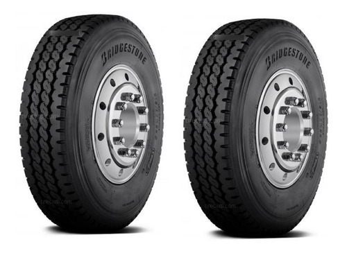 Paquete 2 Llantas 315/80r22.5 Bridgestone M843 80r