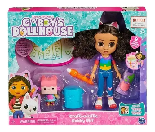 Muñeca Dibuja Con Gabby's Dollhouse Craft-a-riffic