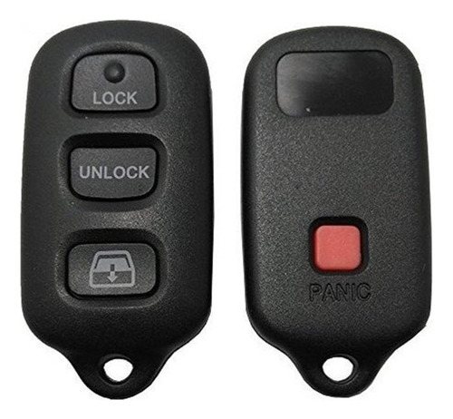 Aliwei Keyless Entry Remote Car Key Fob Case Shell 4 Botones