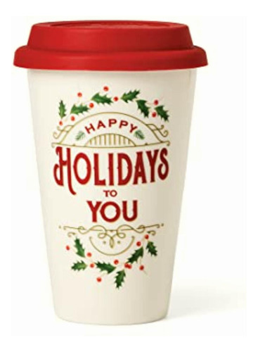 Taza De Viaje Happy Holiday To You