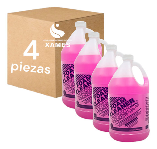 Foam Cleaner Rosa Limpiador D Serpentines Galon 3.78lts 4pz