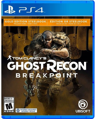 Juego Playstation 4 Ghost Recon Breakpoin Gold  Ps4 / Makkax