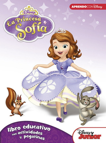 Princesa Sofia Libro Educativo Disney Con Actividades Y P...