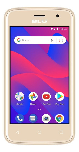 BLU C4 Dual SIM 8 GB dourado 512 MB RAM