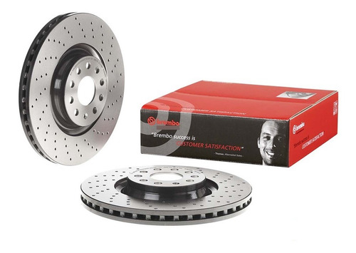 Discos Brembo Xtra Vw Cc 3.6 Fsi 4motion 2012 A 2015 Del Par