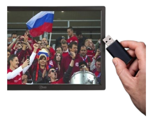 Televisor Digital 14 Mlab Recargable Portatil/usb/sd/hdmi Tv