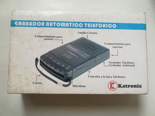 Gravador Telefónico Privado Marca: Katronic