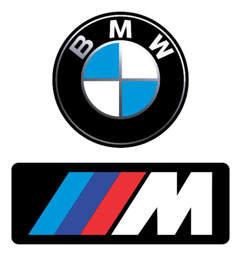 Logo Bmw 5 Cm Y Motorsport En Resina Flexible Designpro
