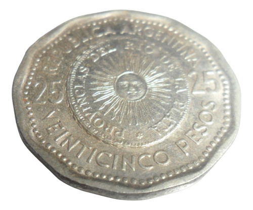 Moneda Argentina 25 Pesos 1965 (Usado)