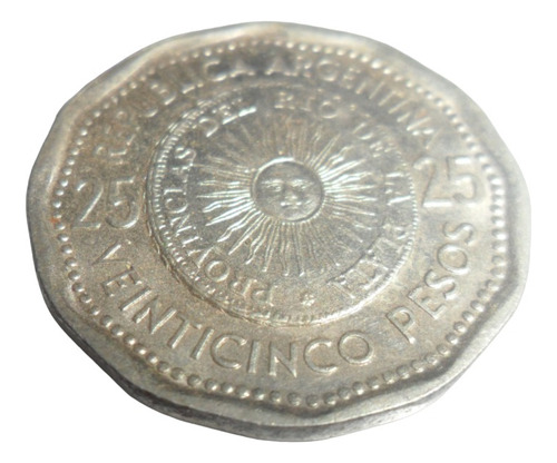 Moneda Argentina 25 Pesos 1965