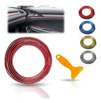Comprar 5m Moldura Interior Decorativa Coche Interior Colores Metal