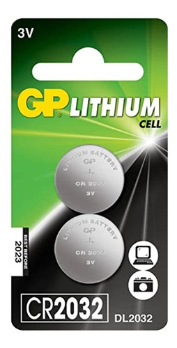 Baterías De Lithium Marca Gp Cr2032 3v