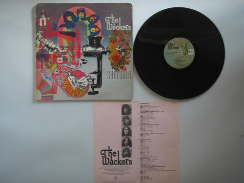 Lp Vinilo The Wackers  Shredder Printed Usa 1972