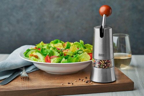 Molinillo Kuhn Rikon Epicurean Ajustable 8.5 Pulgadas Acero Acero Inoxidable