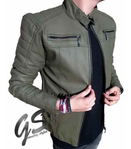 Chaqueta De Cuero Sintético Para Hombre Para Primavera Y Otoño disponible  en varios colores