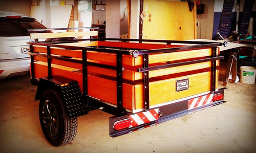 Imagem 6 de 15 de Carreta Fazendinha 1,20x2,00m Md Truck