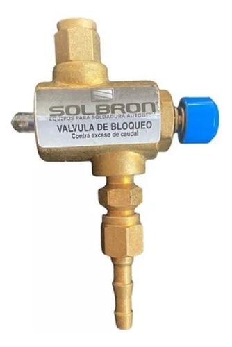 Valvula Corta Flujo Bloqueo Oxigeno - Solbron