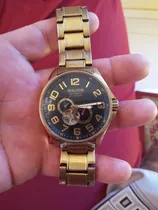 Relógio Magnum Masculino Dourado Military MA32952P - Relojoaria Invictos