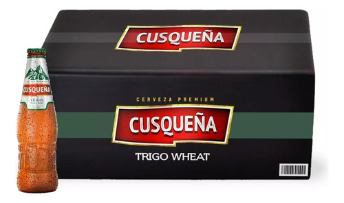 Cerveja Cusqueña Trigo - Long Neck 330ml - 12 Unidades