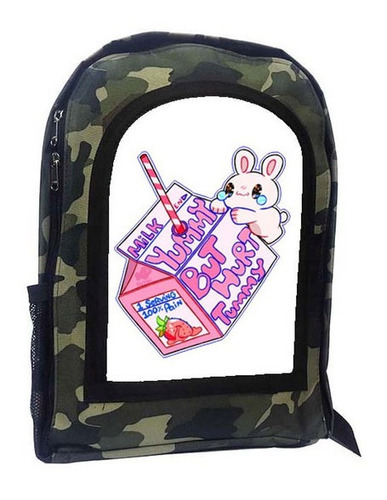 Mochila Camuflada Kawaii Kawai Kaway A65