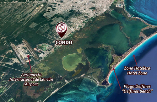 Penthouse Con Rooftop, Vistas Panorámicas, En Venta, Boulevard Colosio, Cancún