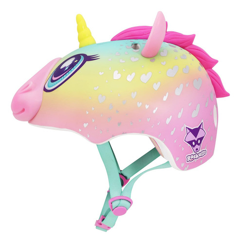 Cascos Raskullz Super Shimmer Con Forma De Unicornio Para...