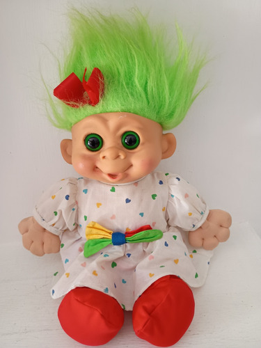 Muñeca Troll Con Ropa Original M.t. Vintage 1992 35cm (Usado)